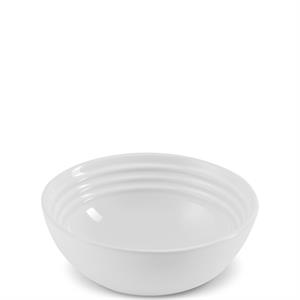 Le Creuset White Stoneware Cereal Bowl 16cm